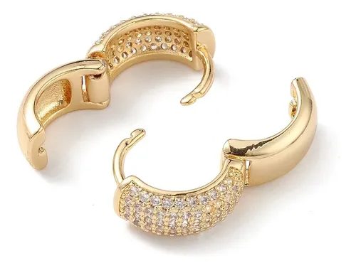 Brinco Ear Cuff Cravejado